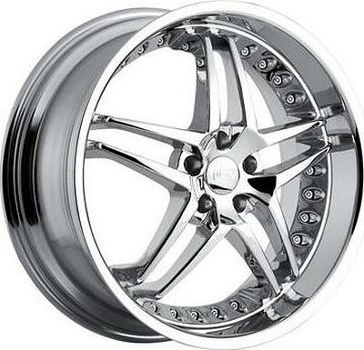 MHT Venice 8.5x19 5x112 ET 34 Dia 66.6 Chrome