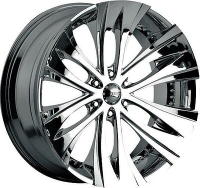 MHT X-Wang 9.5x22 6x139 ET 20 Dia 78.1 Chrome