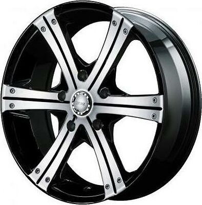 Mi-tech MK-150S 8.5x18 5x150 ET 53 Dia 110.2 Black Chrome