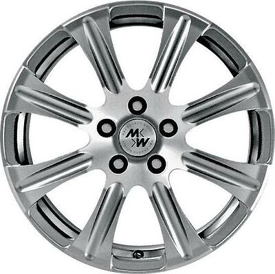 MK Forged Wheels XVI 9.5x20 6x139.7 ET 25 Dia 110.1 black+inox lip