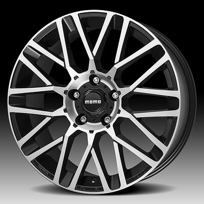 Momo Revenge 7x16 5x100 ET 35 Dia 67.1 Matt Black-Polished