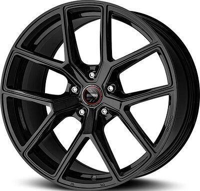 Momo SUV RF-01 8.5x20 5x114.3 ET 25 Dia 60.1 Stardust Glossy Black