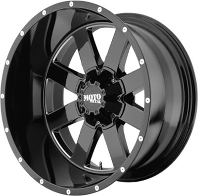 Moto Metal MO962 9x18 5x127 Dia 78.1 Black