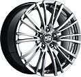 MSW 20 8x19 5x108 ET 45 Dia 75 Titanium Mirror