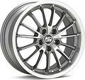 MSW 21 8x18 5x112 ET 35 Dia 75 Matt Grey Full Pol