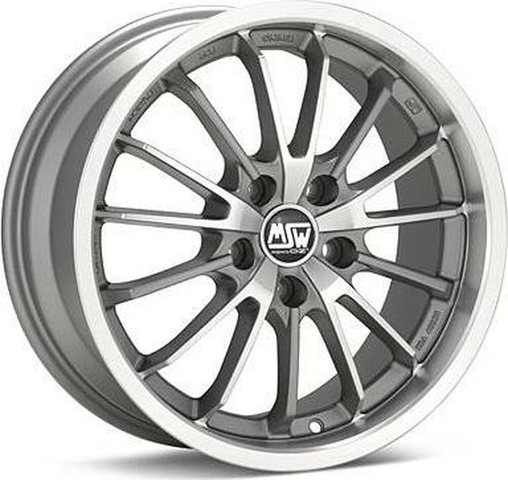 MSW 21 7x16 4x108 ET 25 Dia 75 Matt Grey Full Pol