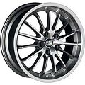 MSW 21 8x18 5x112 ET 35 Dia 75 Matt Grey Full Pol