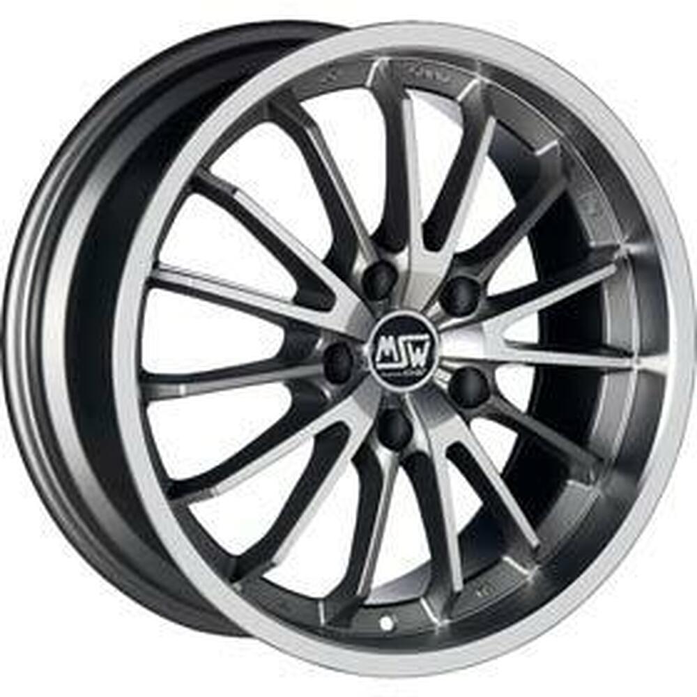 MSW 21 7x16 4x108 ET 25 Dia 75 Matt Grey Full Pol