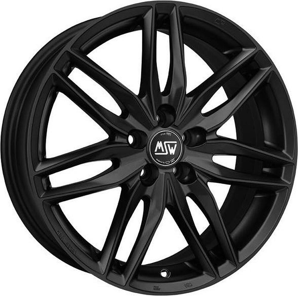 MSW 24 7x16 4x100 ET 42 Dia 63.1 Mat Black