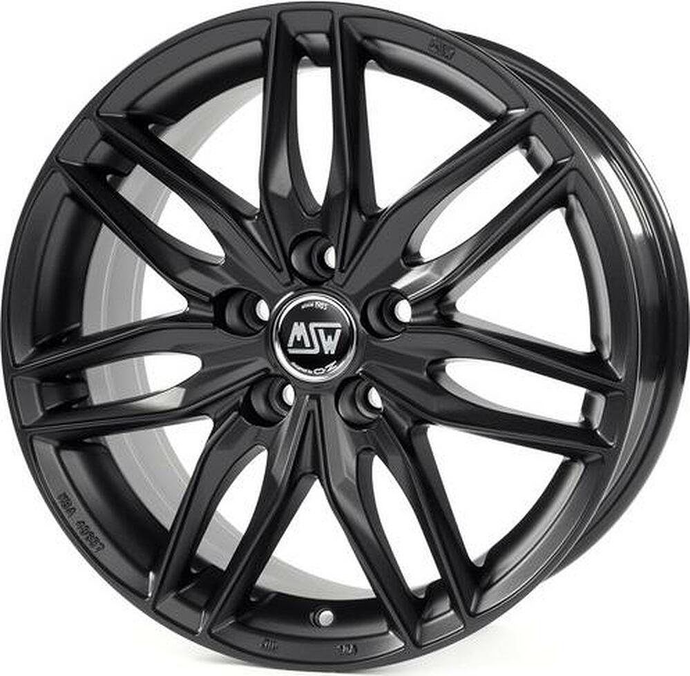 MSW 24 8x18 5x108 ET 45 Dia 73.1 MATT BLACK
