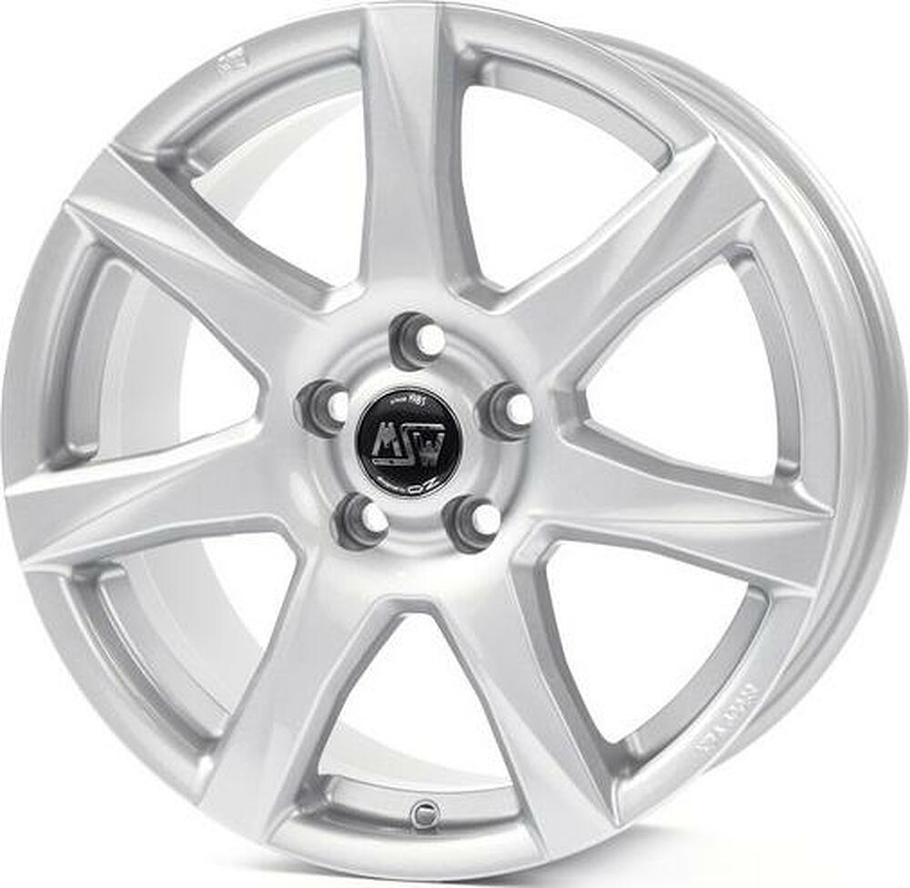 MSW 77 7x16 5x114.3 ET 38 Dia 73.1 Full Silver