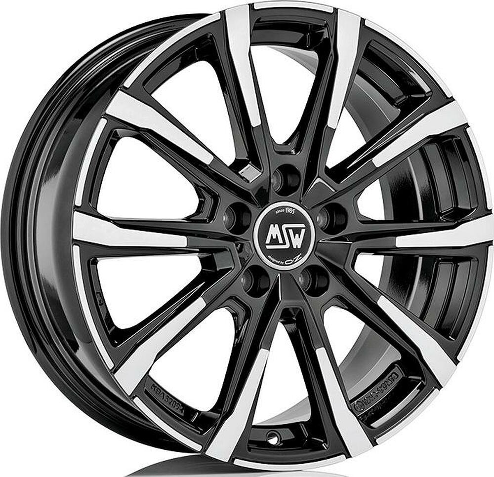 MSW 79 7x18 5x112 ET 43 Dia 57.06 black