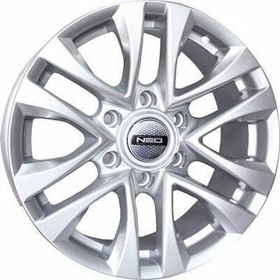 Neo 732 7.5x17 6x139.7 ET 25 Dia 106.1 silver