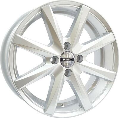 Neo V06 6.5x16 4x100 ET 40 Dia 60.1 silver