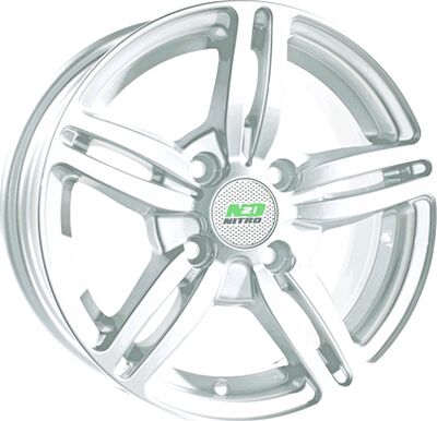 N2O Y149 6x14 4x98 ET 35 Dia 58.6 White