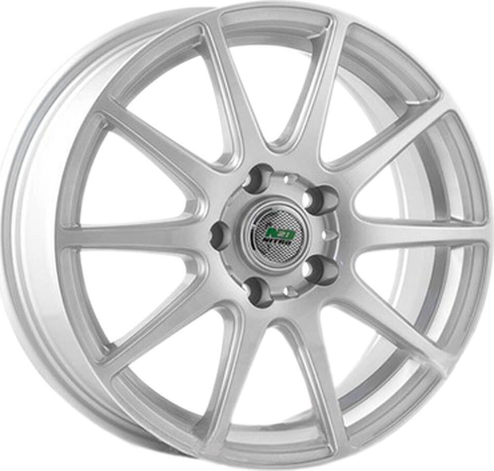 N2O Y4406 6x16 5x114 ET 50 Dia 66 silver