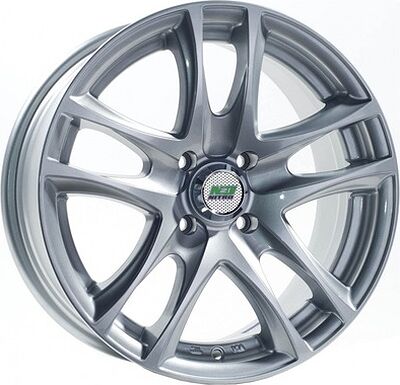 N2O Y615 6x14 5x100 ET 35 Dia 57.1 silver