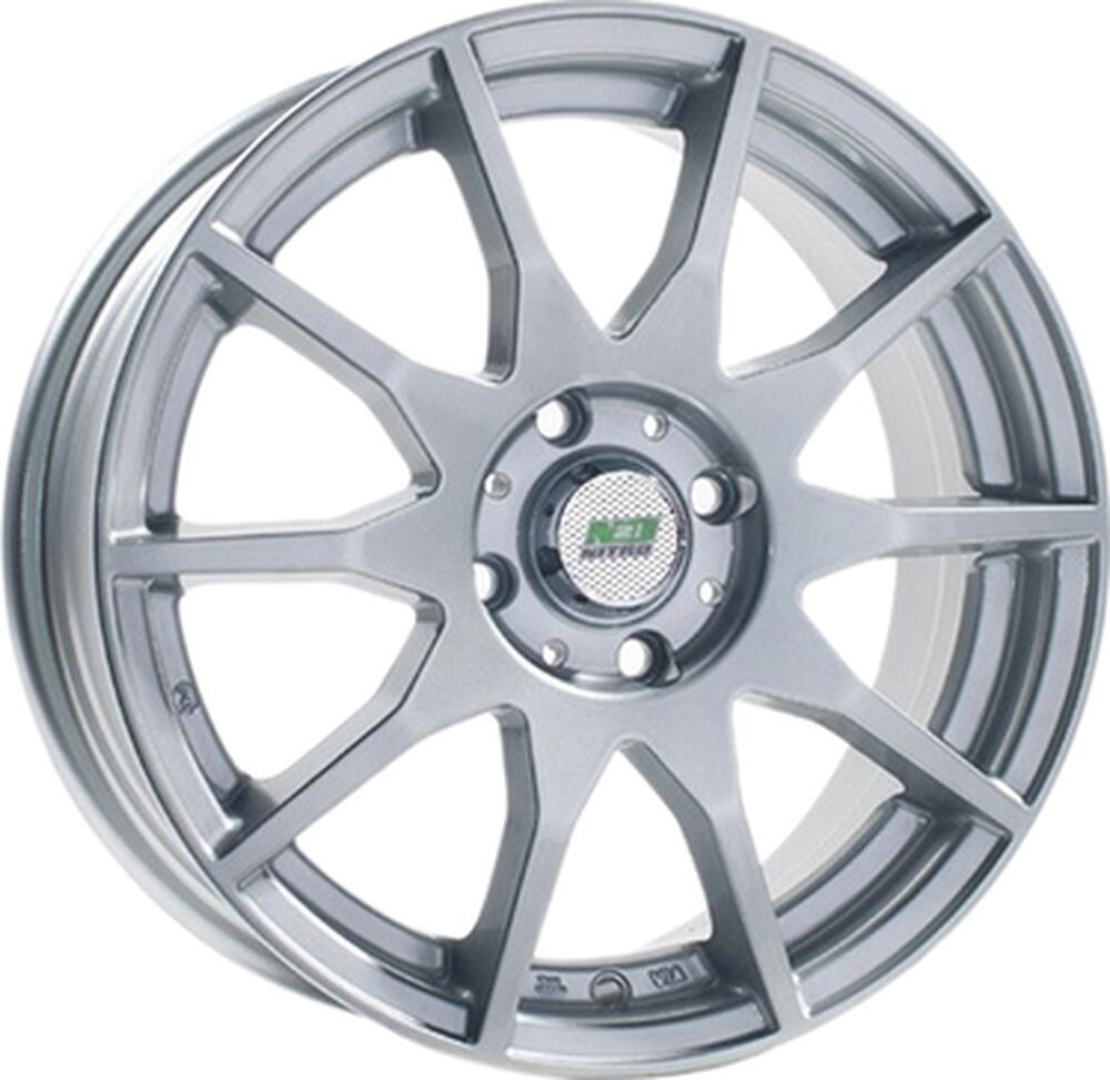 N2O Y737 6x15 4x114.3 ET 45 Dia 73 silver