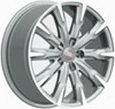 NW R021 8x17 5x112 ET 39 Dia 66.6 silver