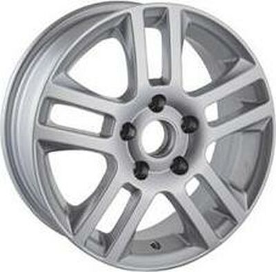 NW R112 6x15 5x112 ET 47 Dia 57.1 silver