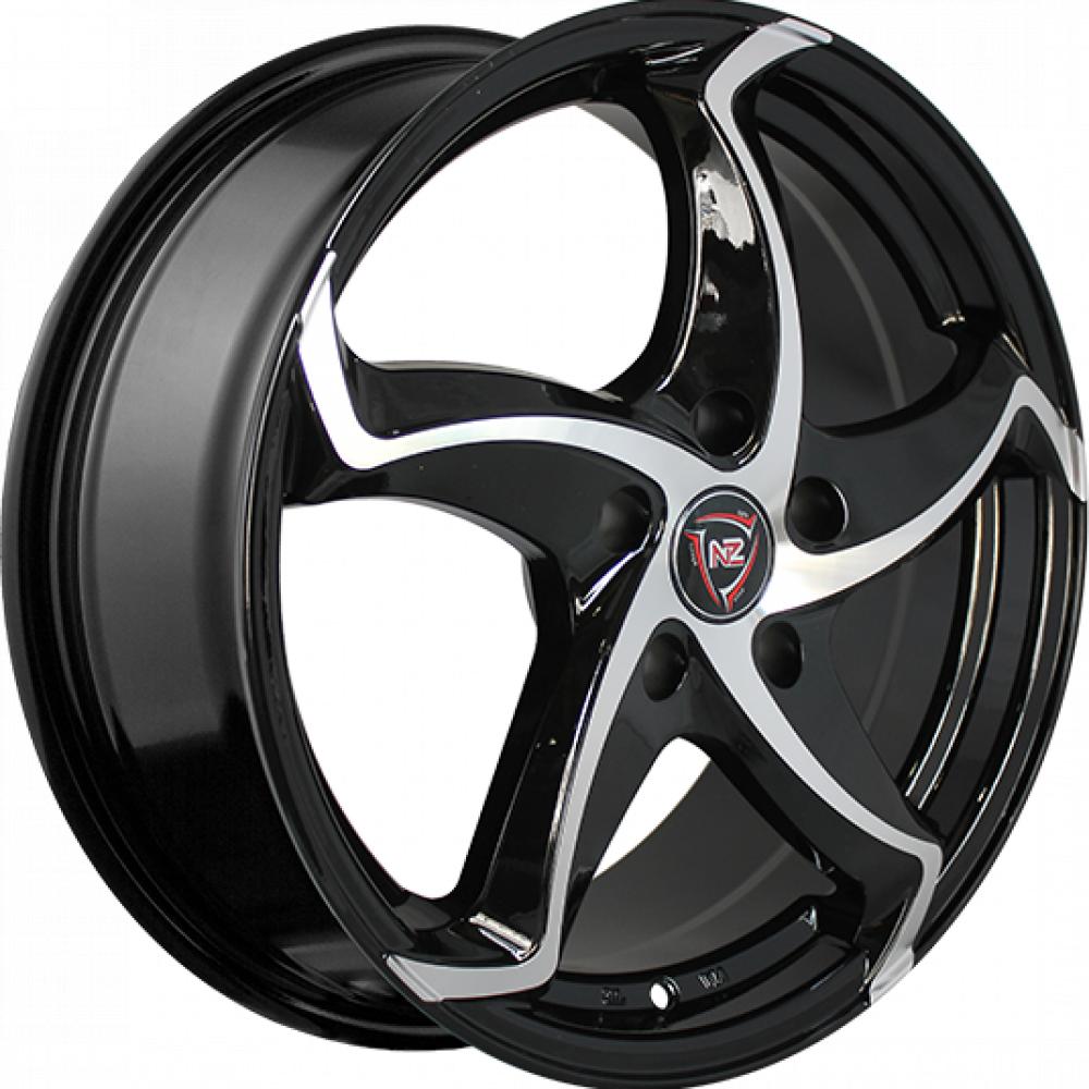NZ Wheels F-17 6x14 4x100 ET 43 Dia 60 BKF