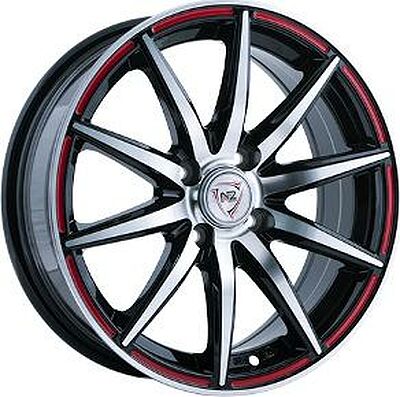 NZ Wheels F-18 6.5x15 4x98 ET 35 Dia 58.6 BKPRS