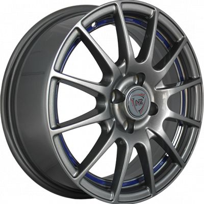 NZ Wheels F-41 6x14 4x100 ET 49 Dia 56.6 gmri