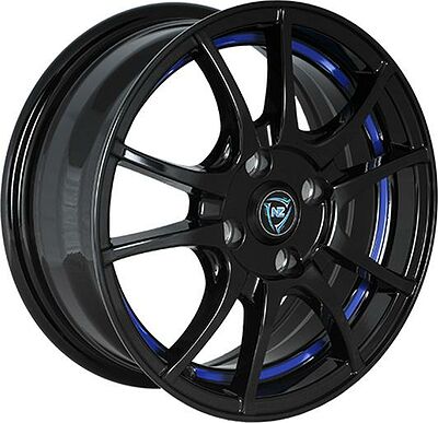 NZ Wheels F-43 6.5x16 5x114.3 ET 45 Dia 60.1 BKBSI