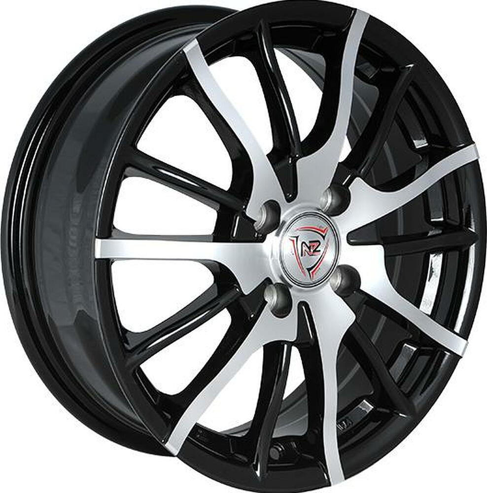 NZ Wheels F-5 6x15 4x100 ET 48 Dia 54.1 BKF