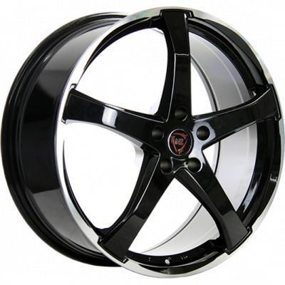 NZ Wheels F-51 9x20 5x130 ET 60 Dia 71.6 BKPL