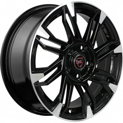 NZ Wheels F-8 7x17 5x110 ET 39 Dia 65.1 BKPS
