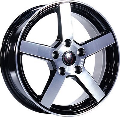 NZ Wheels R-02 7x17 4x100 ET 43 Dia 54.1 bkf