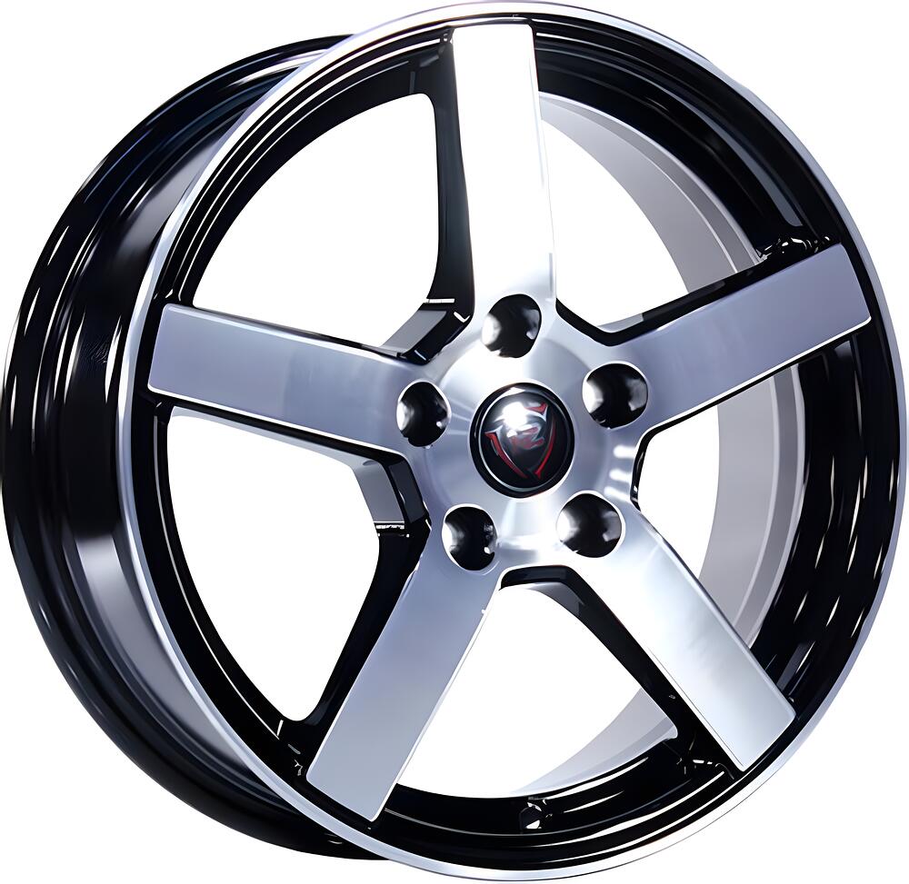 NZ Wheels R-02 7x17 5x114 ET 35 Dia 60 BKF