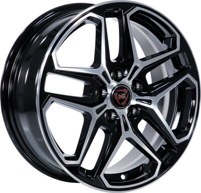 NZ Wheels R-04 6.5x16 5x114.3 ET 39 Dia 60.1 bkf