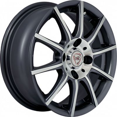 NZ Wheels SH625 5.5x13 4x100 ET 40 Dia 73.1 GMF