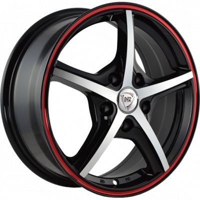 NZ Wheels SH667 6x15 4x115 ET 40 Dia 66.1 BKFRS