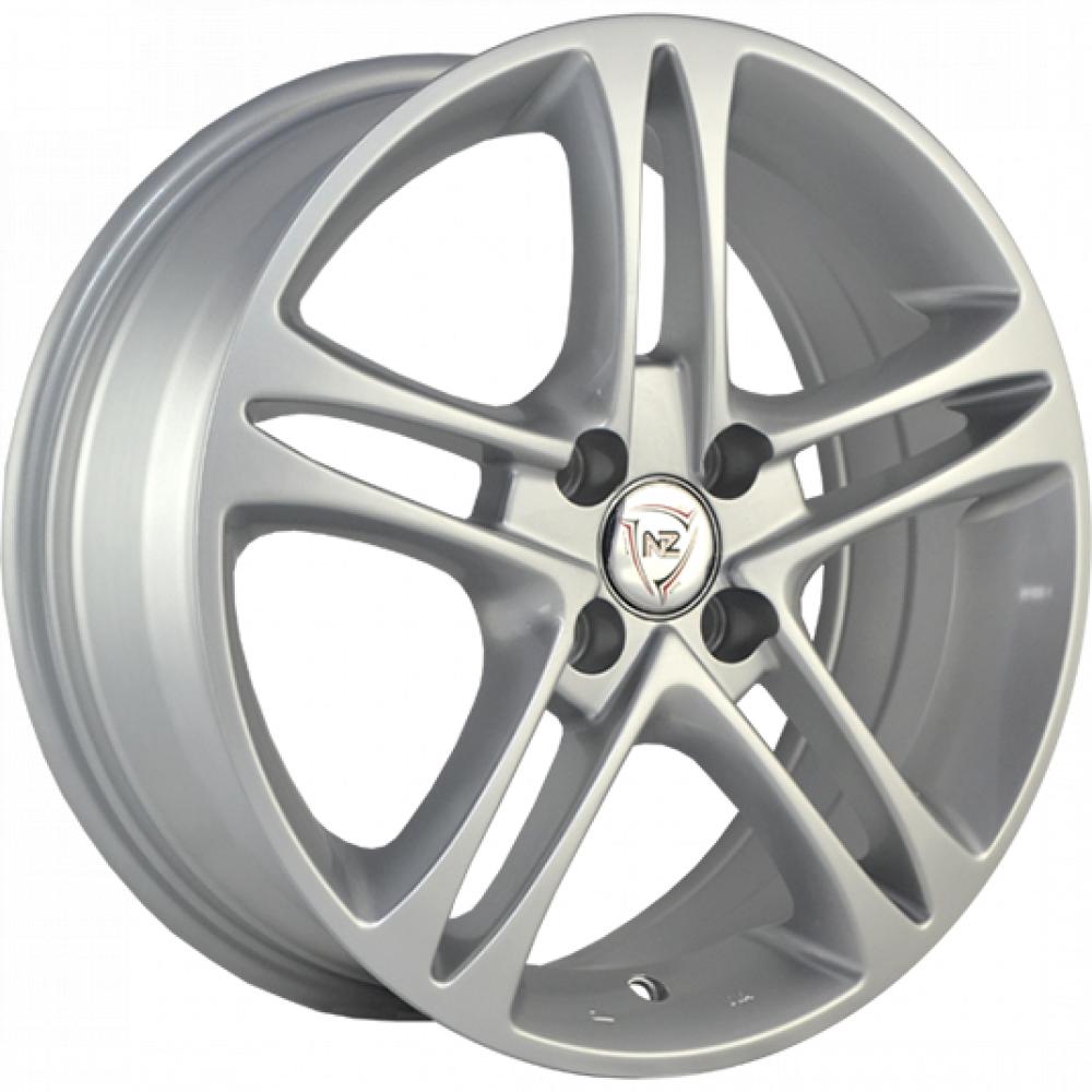 NZ Wheels SH669 6x16 4x100 ET 50 Dia 60 silver