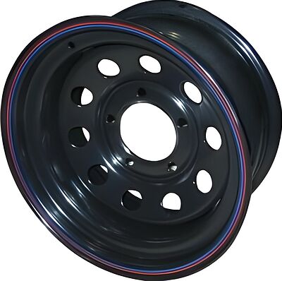 Off-Road-Wheels 81B 7x16 5x139.7 ET -19 Dia 110 Black