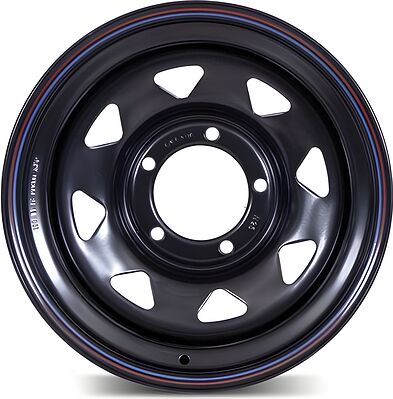 Off-Road-Wheels A17 8x17 6x139.7 ET 25 Dia 110 Черный глянец