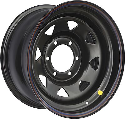 Off-Road-Wheels Ниссан Навара D40 2.5TD 8x16 6x114.3 ET 0 Dia 66 черный