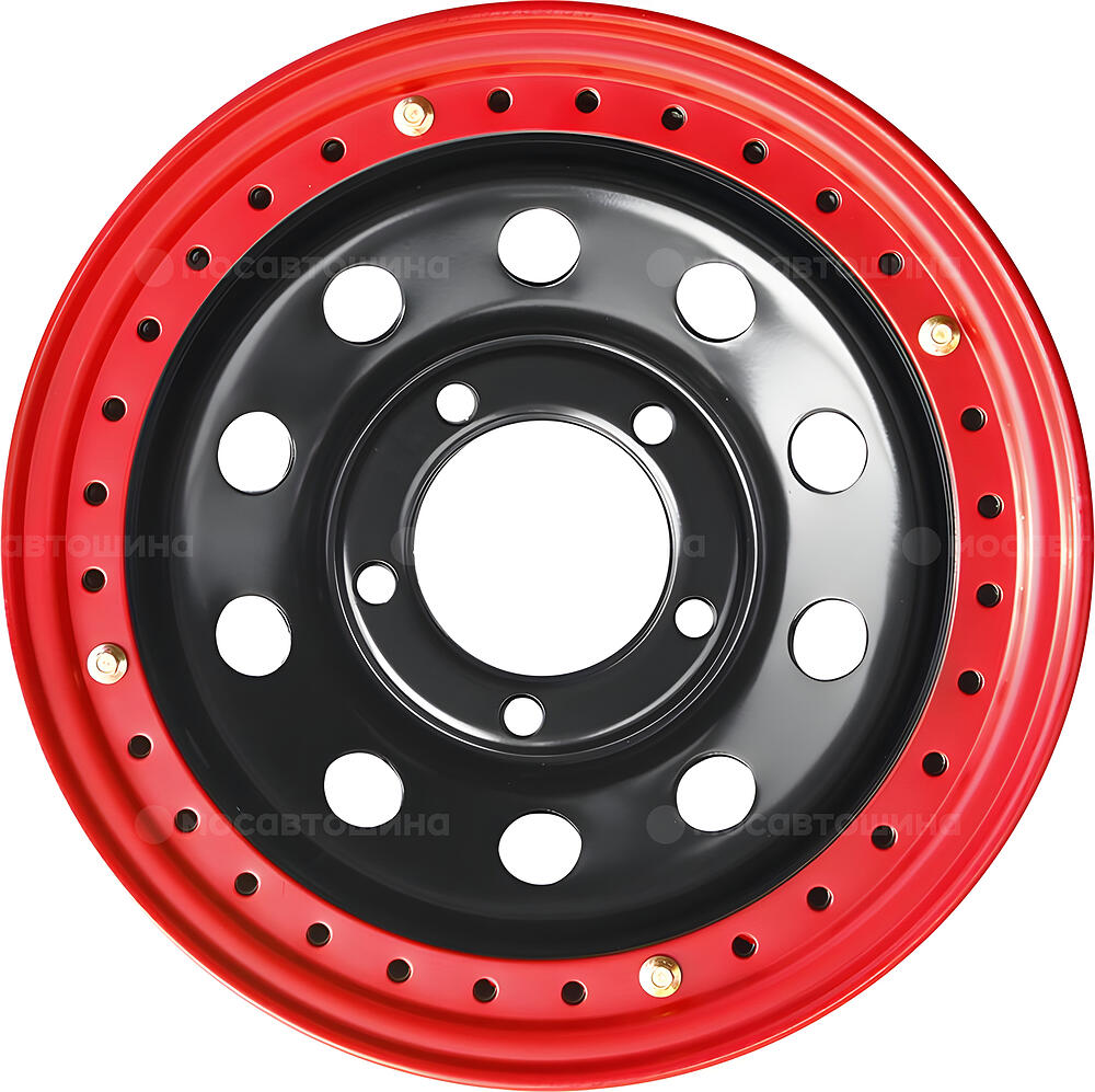 Off-Road-Wheels Toyota Land Cruiser 100/105 + бедлок красный