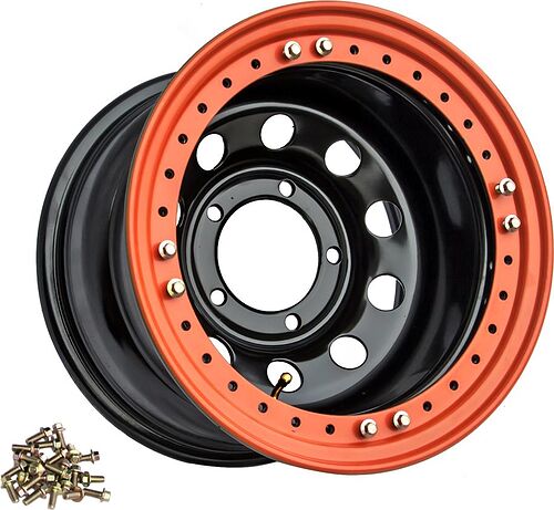 Off-Road-Wheels УАЗ + бедлок оранжевый