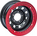 Off-Road-Wheels УАЗ + бедлок красный 8x16 5x139.7 ET -24 Dia 110 черный