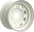 Off-Road-Wheels УАЗ треугольник мелкий 7x15 5x139.7 Dia 110 белый