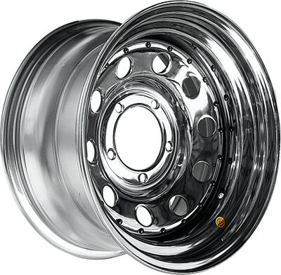 Off-Road-Wheels УАЗ 8x16 5x139.7 ET -19 Dia 110 хромированный