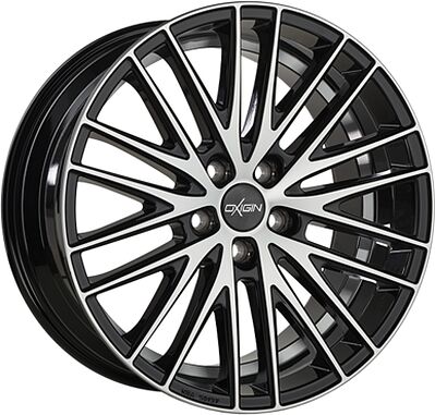 Oxigin 19 Oxspoke 8x19 5x114 ET 42 Dia 72 Black Full Polish
