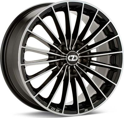 OZ Racing 35 Anniversary 7x17 4x108 ET 16 Dia 75 Black