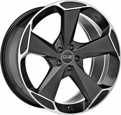 OZ Racing Aspen HLT 9x20 5x114 ET 40 Dia 67 Matt Black + Diamond Cut