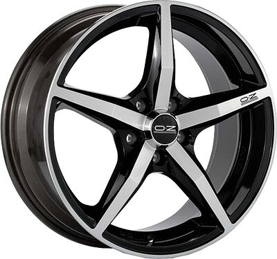 OZ Racing Canova 8x17 5x108 ET 38 Dia 75 Black + Diamond Cut