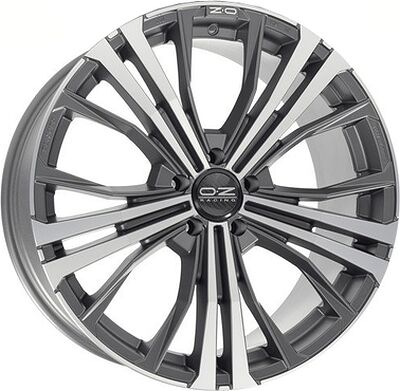 OZ Racing Cortina 9.5x20 5x112 ET 52 Dia 79 Matt Dark Graphite